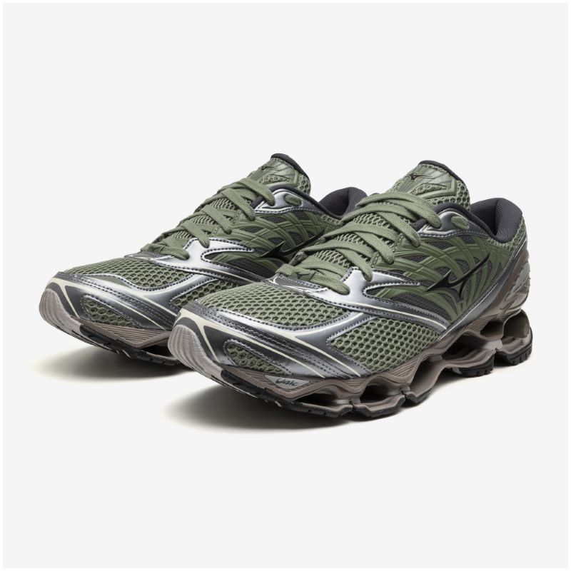 【2025年 1/31 発売】Mizuno “Exclusive Pack” WAVE PROPHECY LS & WAVE RIDER 10 Green/Black (ミズノ ウェーブ プロフェシー ライダー) [D1GA251102/D1GA243109]