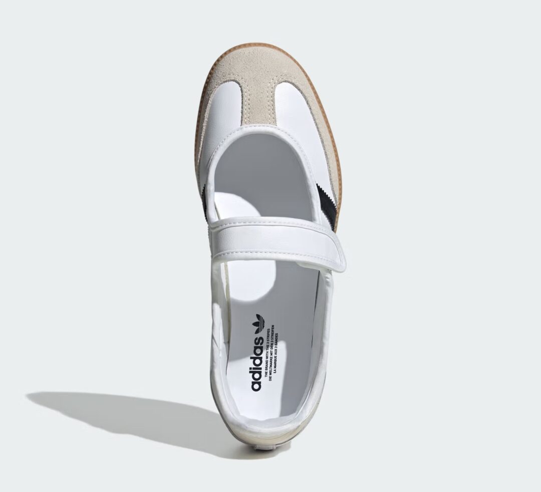 【2025年 発売予定】adidas Originals SAMBA MARY JANE “White/Black” (アディダス オリジナルス サンバ メリージェーン)