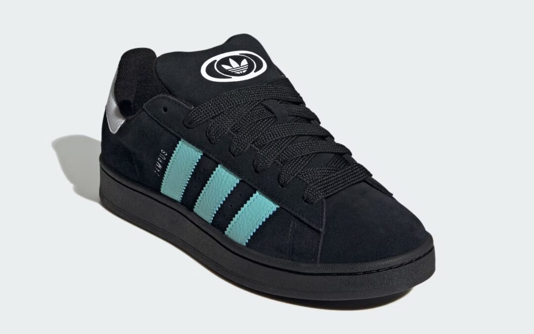 【2025年 発売予定】”ティファニーカラー”風 adidas Originals CAMPUS 00s “Tiffany/Black Aqua” (アディダス オリジナルス キャンパス “ブラックアクア”)