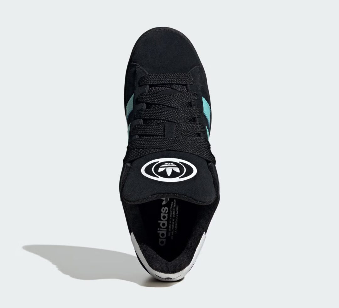 【2025年 発売予定】”ティファニーカラー”風 adidas Originals CAMPUS 00s “Tiffany/Black Aqua” (アディダス オリジナルス キャンパス “ブラックアクア”)