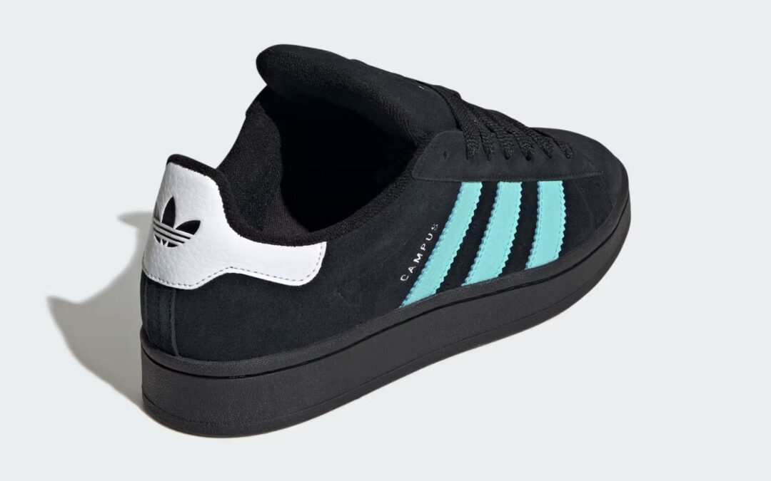 【2025年 発売予定】”ティファニーカラー”風 adidas Originals CAMPUS 00s “Tiffany/Black Aqua” (アディダス オリジナルス キャンパス “ブラックアクア”)