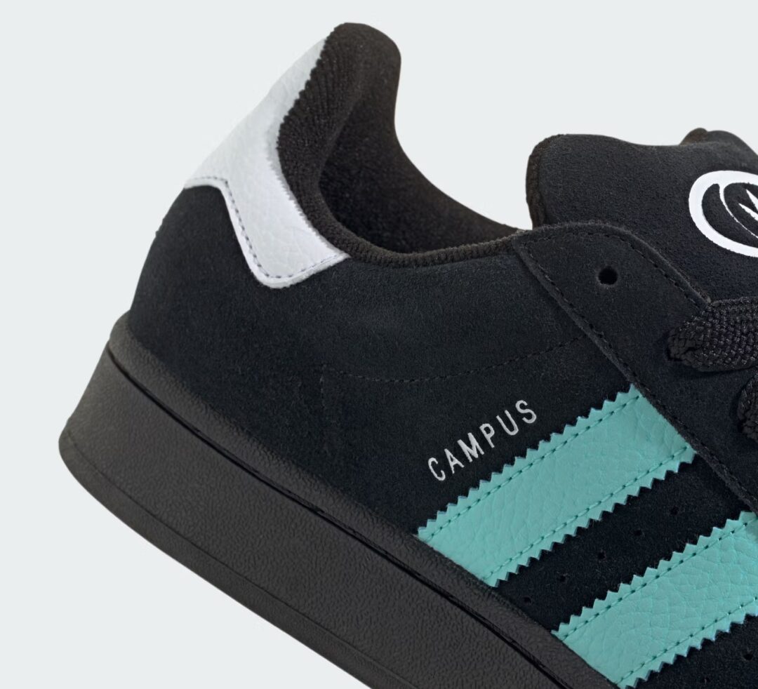 【2025年 発売予定】”ティファニーカラー”風 adidas Originals CAMPUS 00s “Tiffany/Black Aqua” (アディダス オリジナルス キャンパス “ブラックアクア”)