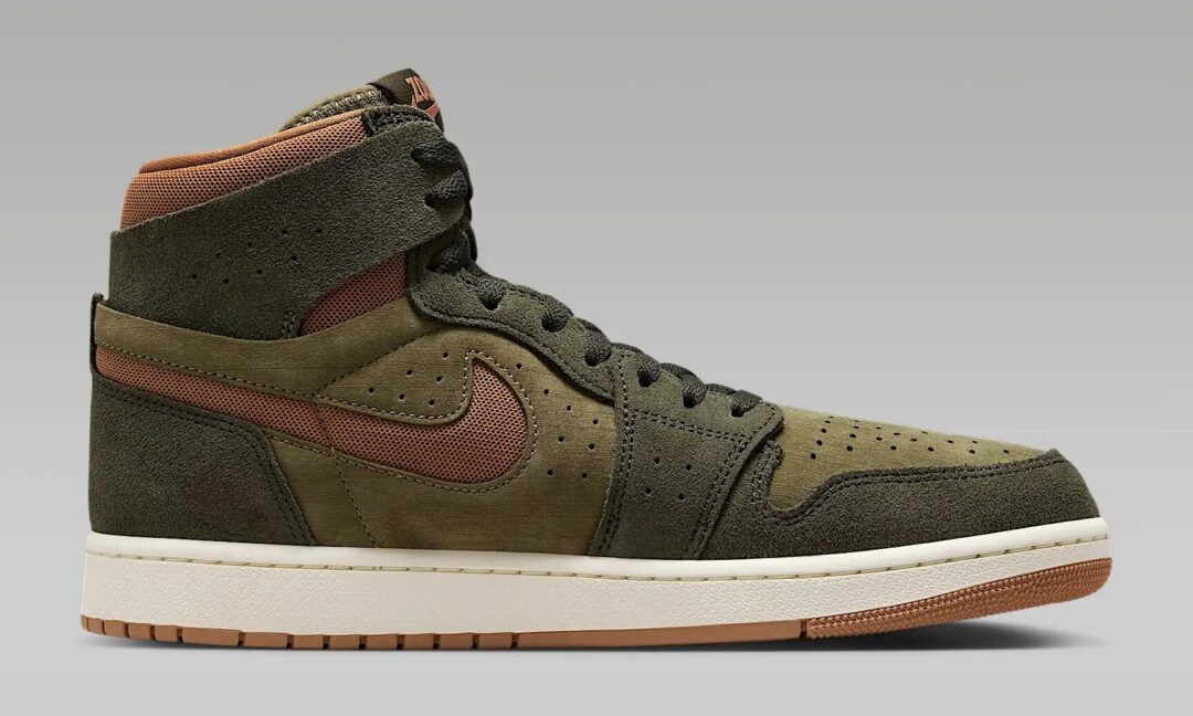 【2025年 1/13 発売】NIKE AIR JORDAN 1 HIGH ZOOM CMFT 2 “Medium Olive/Sequoia” (ナイキ エア ジョーダン 1 ハイ ズーム 2 “ミディアムオリーブ/セコイア”) [DV1307-201]