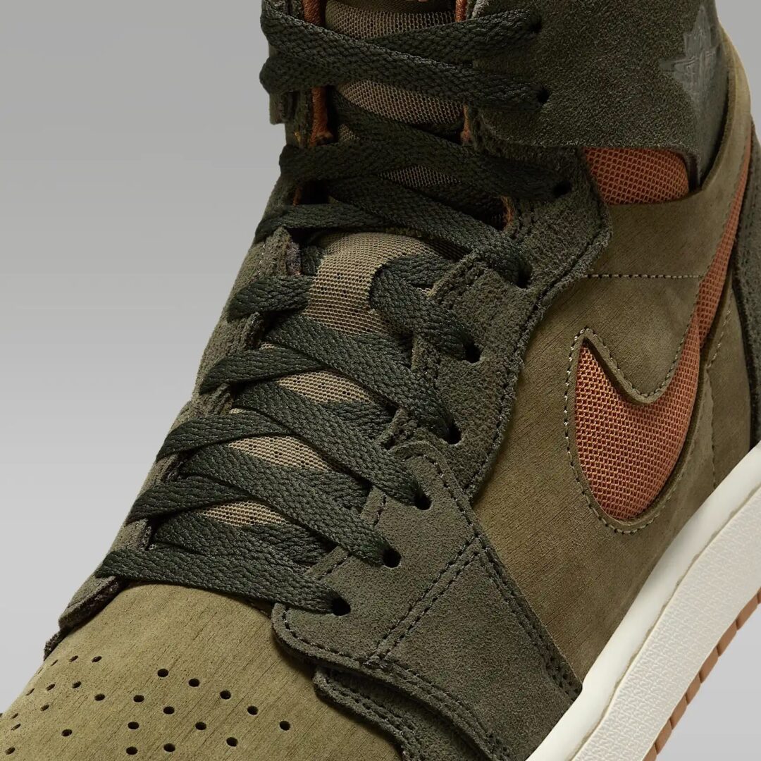 【2025年 1/13 発売】NIKE AIR JORDAN 1 HIGH ZOOM CMFT 2 “Medium Olive/Sequoia” (ナイキ エア ジョーダン 1 ハイ ズーム 2 “ミディアムオリーブ/セコイア”) [DV1307-201]