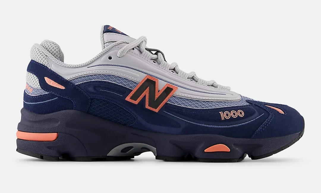 【2025年 発売】New Balance M1000 FLU “Navy/Grey/Orange” (ニューバランス) [M1000FLU]