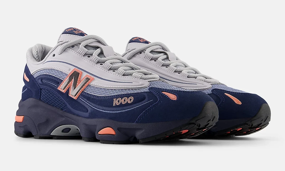 【2025年 発売】New Balance M1000 FLU “Navy/Grey/Orange” (ニューバランス) [M1000FLU]