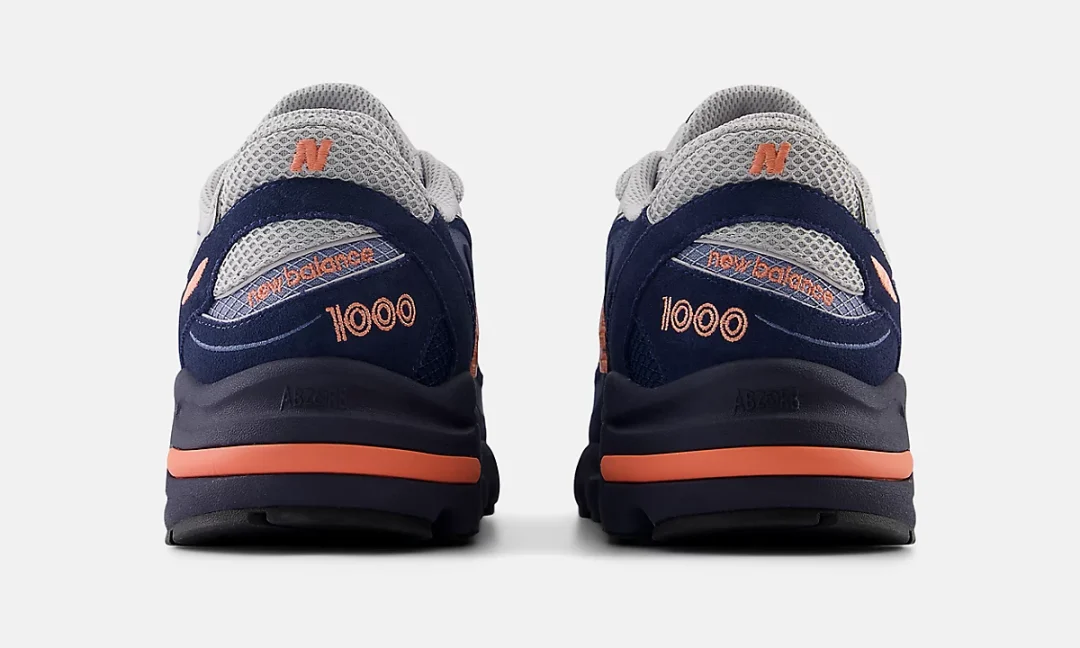 【2025年 発売】New Balance M1000 FLU “Navy/Grey/Orange” (ニューバランス) [M1000FLU]