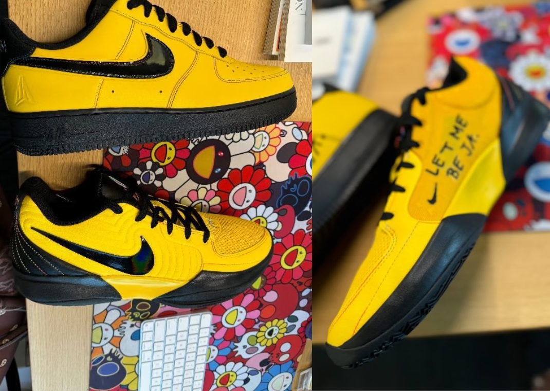 ジャ・モラントがNIKE JA 2 "Let Me Be Ja"とAIR FORCE 1 LOW PEを公開 (ジャ・モラント Ja Morant ナイキ エア フォース 1)