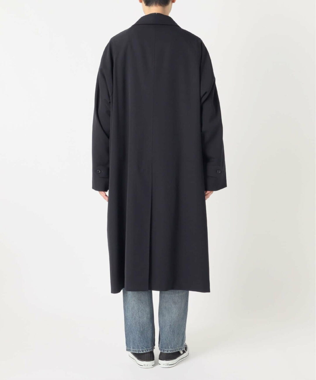 Aquascutum for JOURNAL STANDARD EX WOOL GABARDINE BALMACHAN COAT (アクアスキュータム ジャーナルスタンダード)