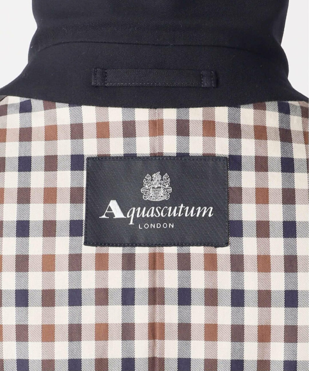 Aquascutum for JOURNAL STANDARD EX WOOL GABARDINE BALMACHAN COAT (アクアスキュータム ジャーナルスタンダード)