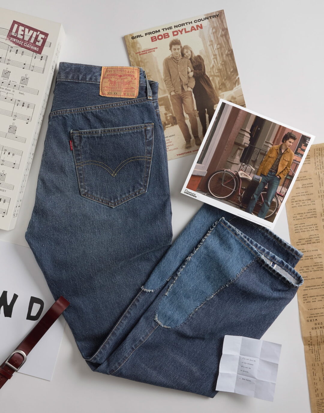 「Levi’s Vintage Clothing」から「ボブ・ディラン」のレガシーを称え制作されたカプセルコレクションが2025年 1/24 &1/25 発売 (リーバイス Bob Dylan)