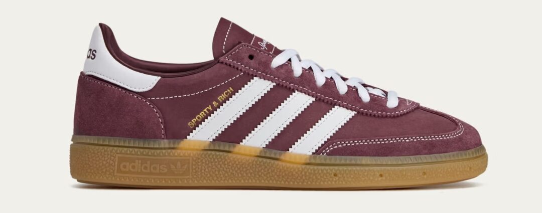 【2025年 春 発売予定】SPORTY & RICH × adidas Originals HANDBALL SPEZIAL “Dark Green/Sharp Red/Night Indigo” (スポーティーアンドリッチ アディダス オリジナルス ハンドボール スペツィアル)