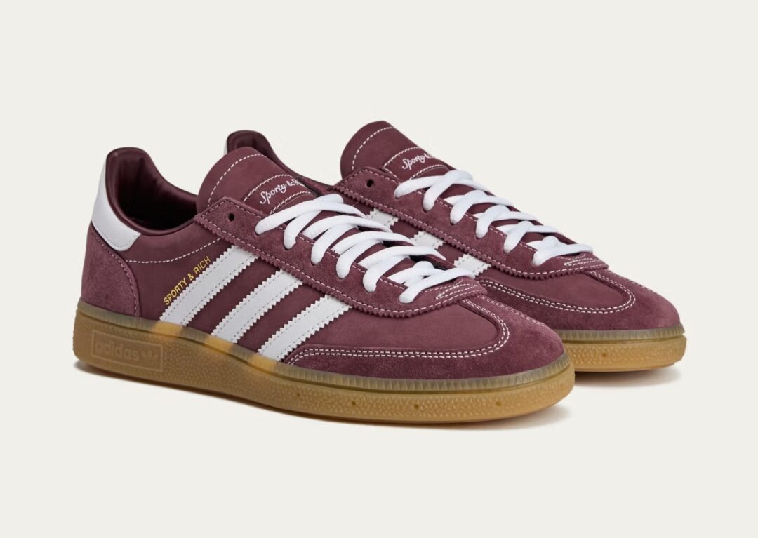 【2025年 春 発売予定】SPORTY & RICH × adidas Originals HANDBALL SPEZIAL “Dark Green/Sharp Red/Night Indigo” (スポーティーアンドリッチ アディダス オリジナルス ハンドボール スペツィアル)