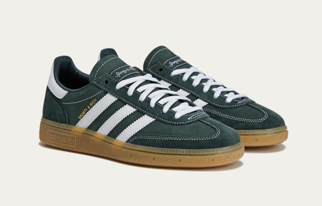 【2025年 2/27 発売予定】SPORTY & RICH × adidas Originals HANDBALL SPEZIAL “Dark Green/Sharp Red/Night Indigo” (スポーティーアンドリッチ アディダス オリジナルス ハンドボール スペツィアル) [JP7066/JP7067/JP7068]