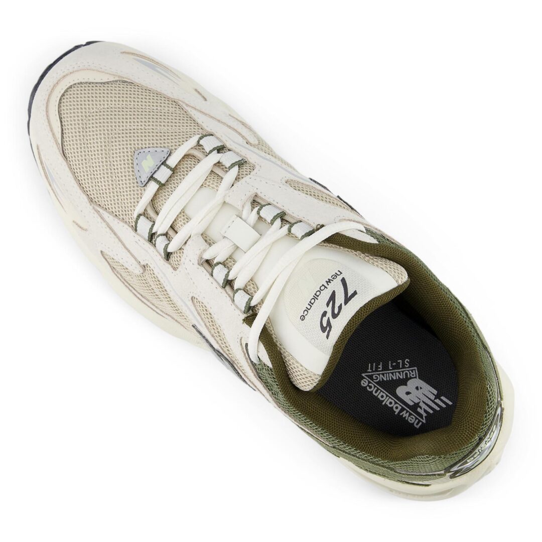 【2025年 1/24 発売】New Balance ML725 CJ “White/khaki” (ニューバランス) [ML725CJ]