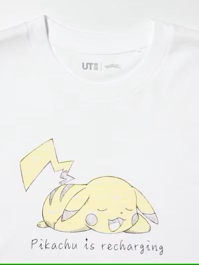 スケッチ風デザインのポケモン × ユニクロ UT 最新コラボが2025年 3月下旬 発売 (Pokemon UNIQLO)