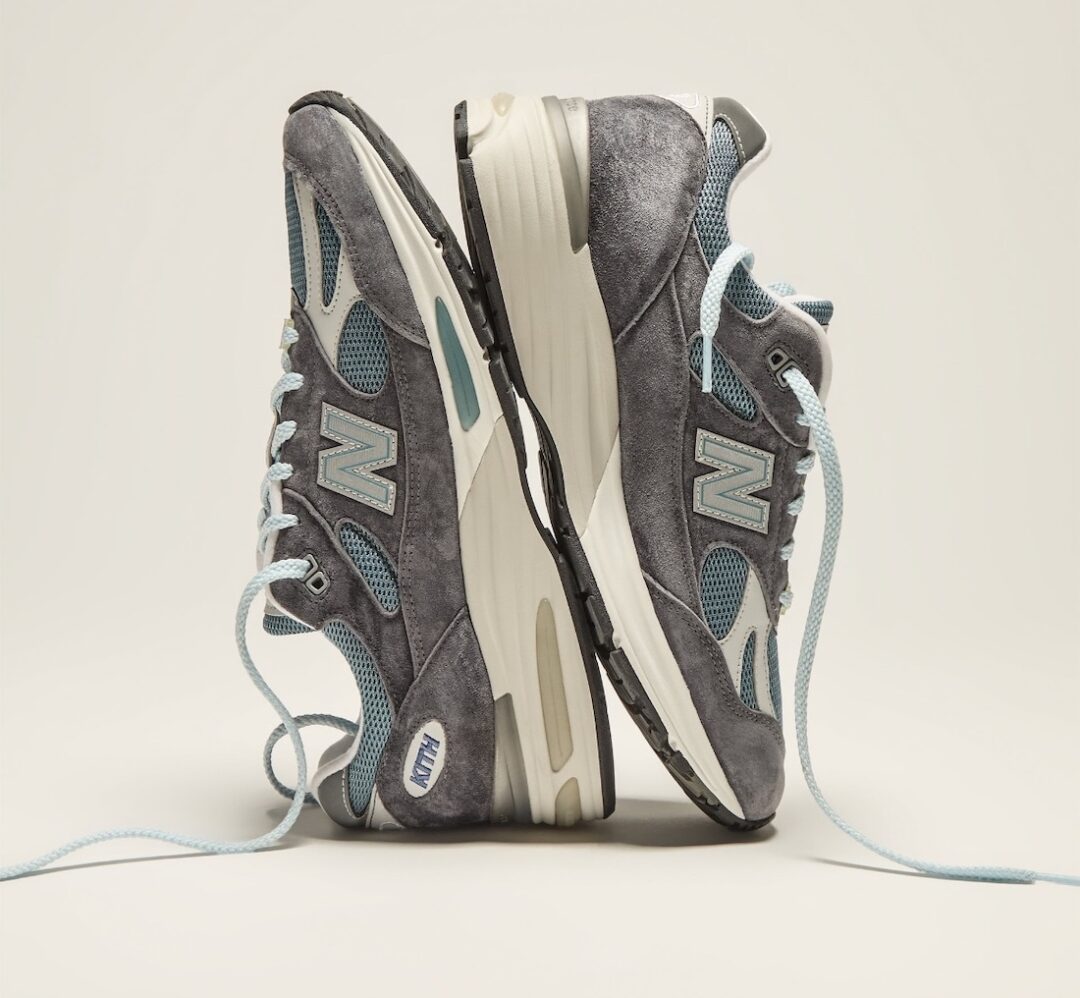 【2025年 3/21 発売予定】KITH x New Balance U991v2 Made in UK “Steel Blue” (キス ニューバランス)