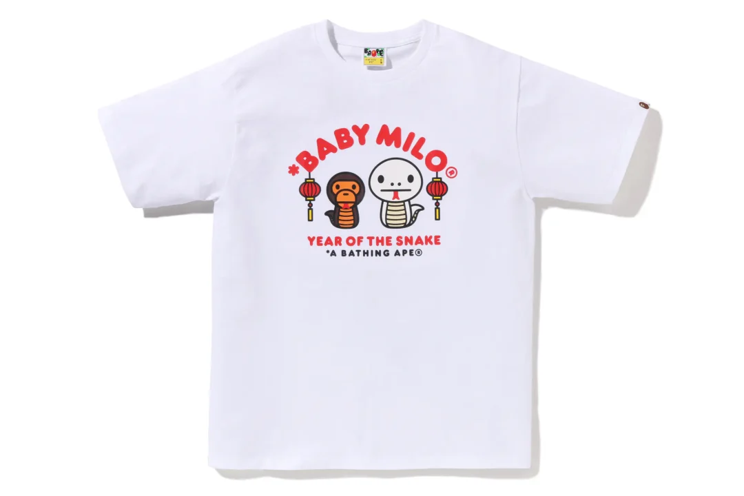 A BATHING APE「YEAR OF THE SNAKE TEE」が2025年 1/25 発売 (ア ベイシング エイプ)