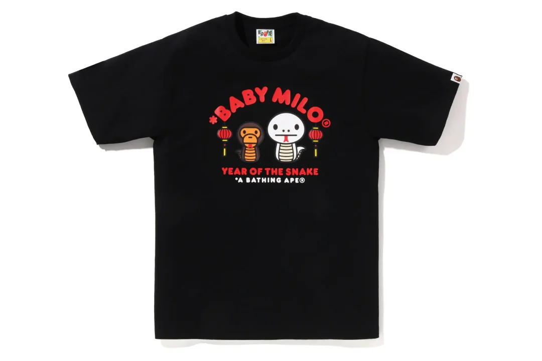 A BATHING APE「YEAR OF THE SNAKE TEE」が2025年 1/25 発売 (ア ベイシング エイプ)