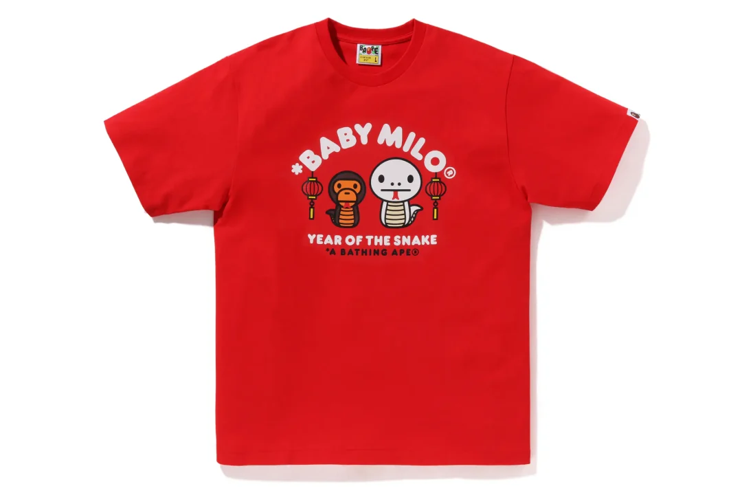 A BATHING APE「YEAR OF THE SNAKE TEE」が2025年 1/25 発売 (ア ベイシング エイプ)