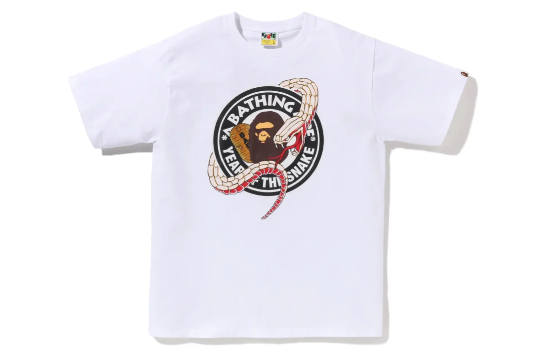 A BATHING APE「YEAR OF THE SNAKE TEE」が2025年 1/25 発売 (ア ベイシング エイプ)