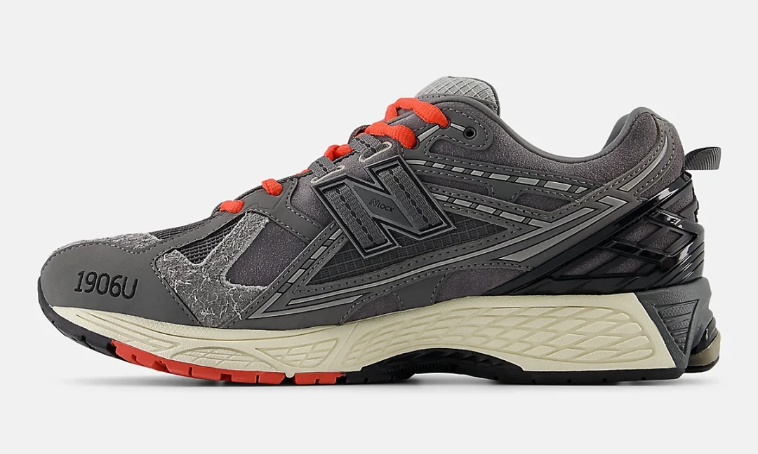 【2025年 発売予定】New Balance U1906 NGC “Gray/Charcoal/Orange” (ニューバランス) [U1906NGC]