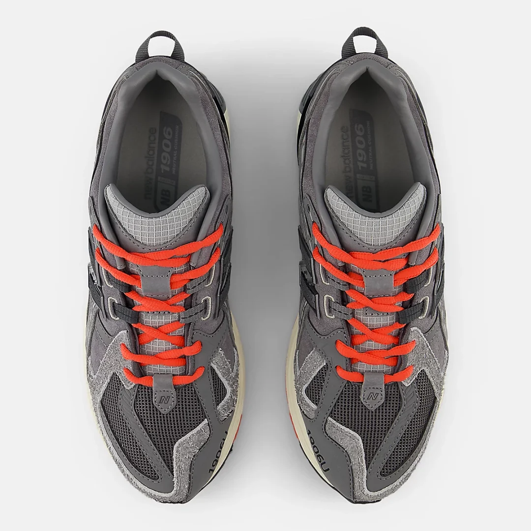 【2025年 発売予定】New Balance U1906 NGC “Gray/Charcoal/Orange” (ニューバランス) [U1906NGC]