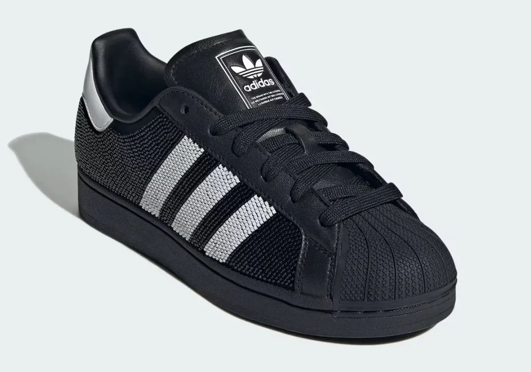 【2025年 2/6 発売】adidas Originals W SUPERSTAR “Beaded/Black/White” (アディダス オリジナルス スーパースター “ビーズ/ブラック/ホワイト”) [JH7098]