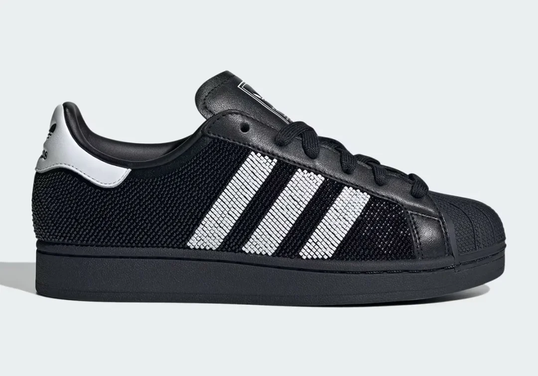 【2025年 2/6 発売】adidas Originals W SUPERSTAR “Beaded/Black/White” (アディダス オリジナルス スーパースター “ビーズ/ブラック/ホワイト”) [JH7098]