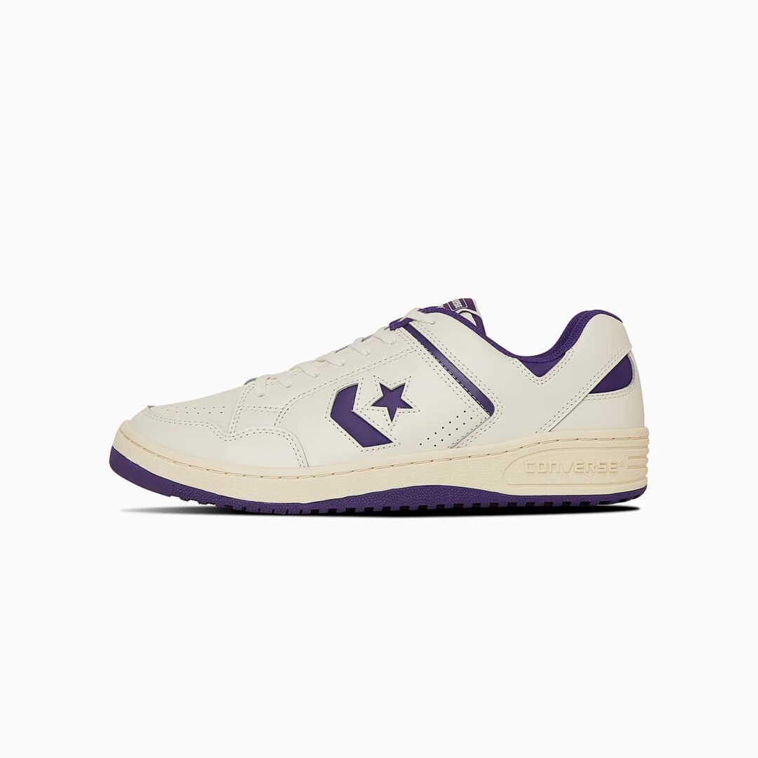 【2025年 1/21 発売】CONVERSE WEAPON CC OX “Off White/Black/Purple” (コンバース ウエポン) [34202180/34202181]