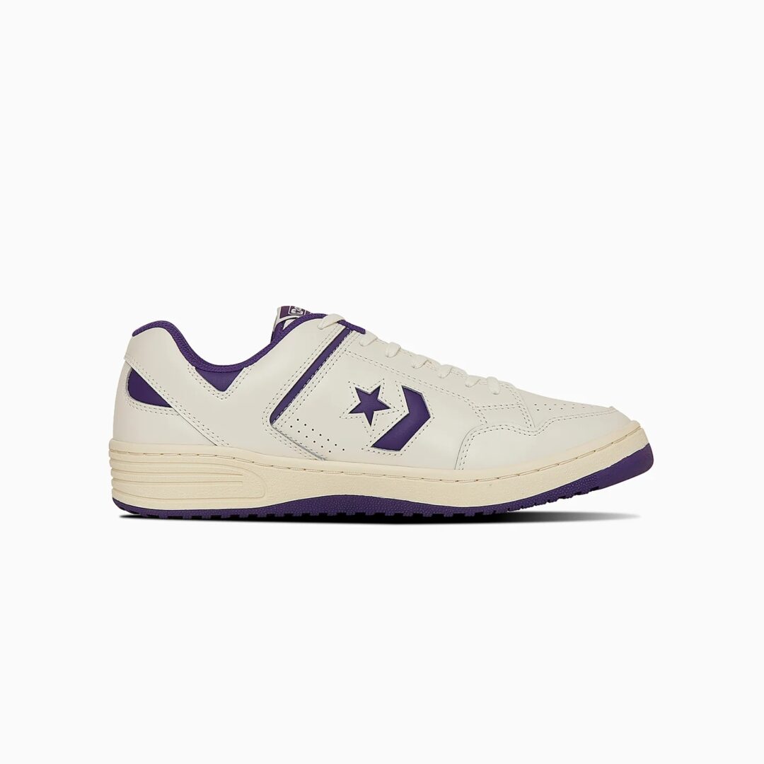 【2025年 1/21 発売】CONVERSE WEAPON CC OX “Off White/Black/Purple” (コンバース ウエポン) [34202180/34202181]