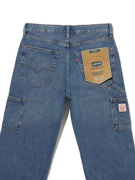 リーバイスから90年代のリバイバル「568 ジーンズ ルーズストレート ダブルニー」2025年 春夏モデルが発売 (Levi’s)