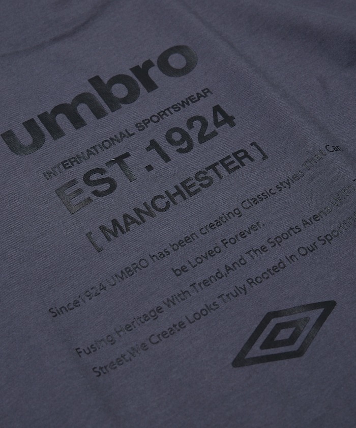 オンライン限定 PUBLUX × UMBRO コラボ 2025 SS “バックプリントクルーネックTee” (パブリュクス アンブロ)