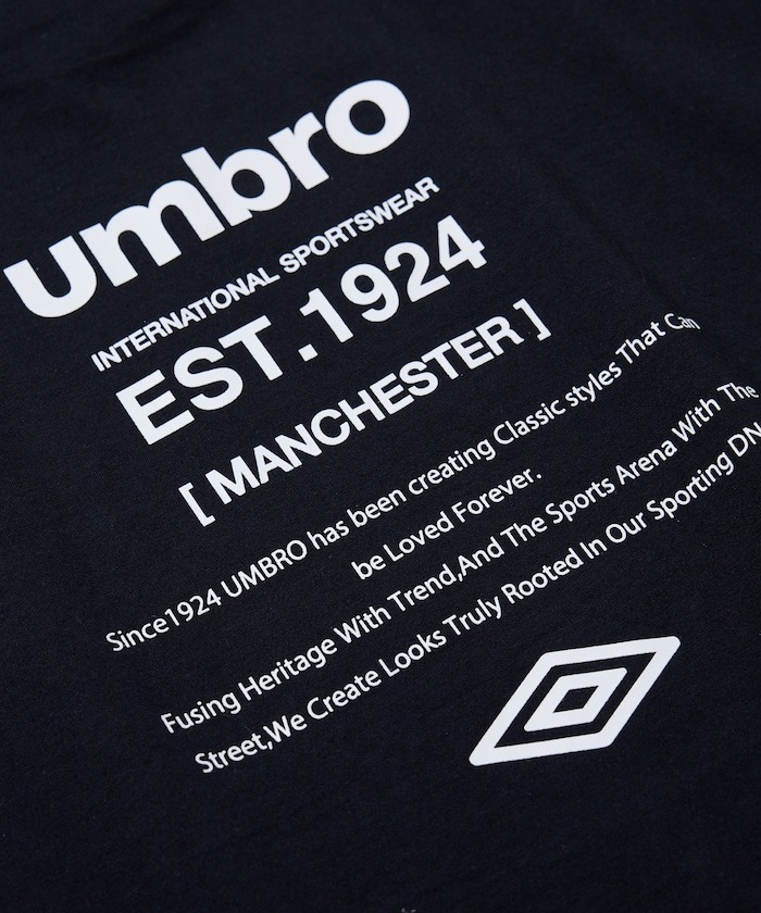 オンライン限定 PUBLUX × UMBRO コラボ 2025 SS “バックプリントクルーネックTee” (パブリュクス アンブロ)