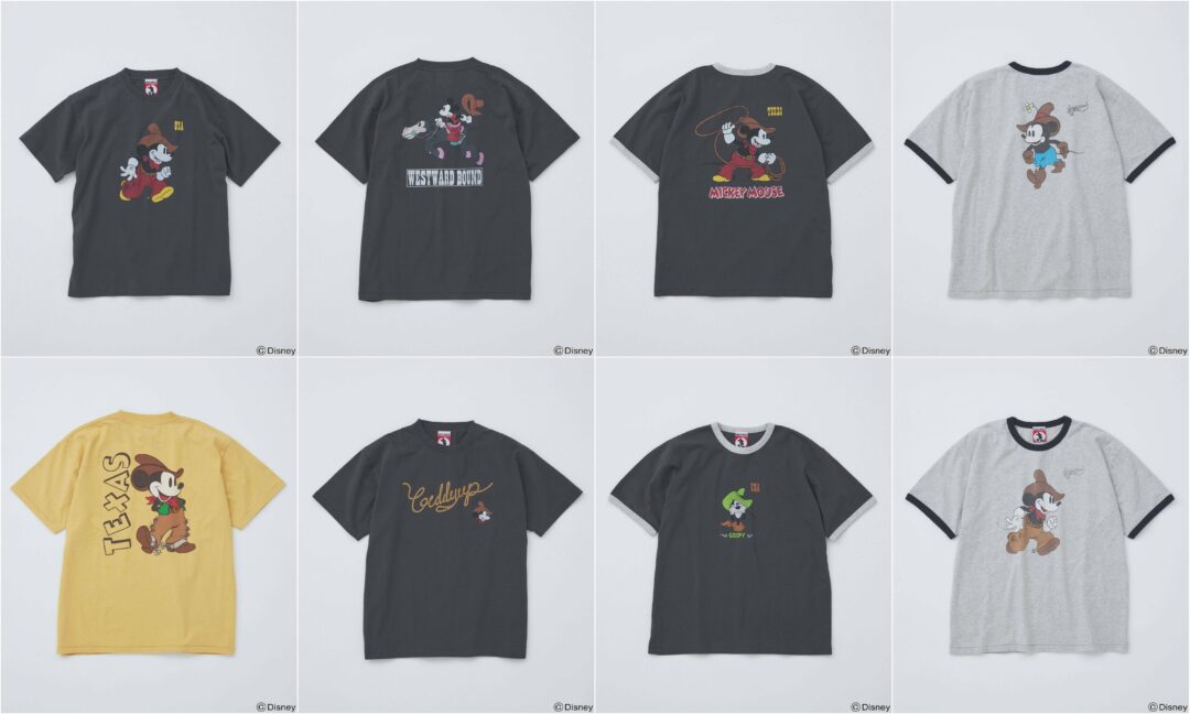 JOURNAL STANDARD × Dsney MICKEY MOUSE "ウェスタンプリント Tee"が、2025年 3月中旬 発売 (ジャーナルスタンダード ミッキーマウス ディズニー)