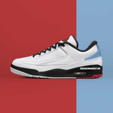 【2025年 6月 発売予定】NIKE AIR JORDAN 2/3 LOW RETRO “UNC to Chicago” (ナイキ エア ジョーダン ロー レトロ “ホワイト/ユニバーシティレッド”) [FD0383-104]