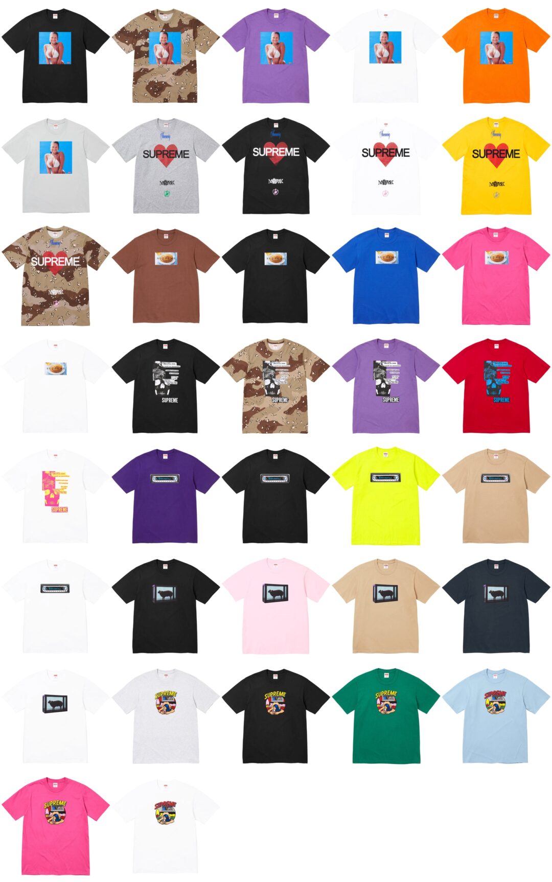 【SUPREME 2025 S/S – シュプリーム 2025年 春夏】国内 2025年 2/22 から1st Dropがスタート！