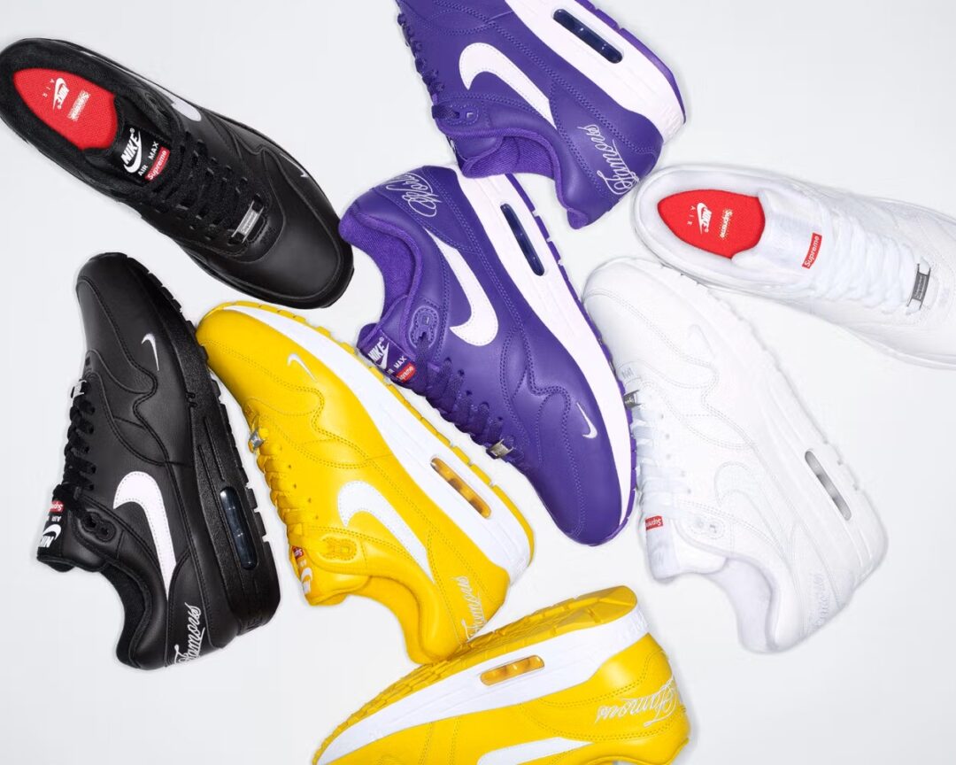 【SUPREME 2025 SS – シュプリーム 2025年 春夏】国内 3/22 発売予定 – week 4にSUPREME 2025 SS × NIKE AIR MAX 1 & アパレルコレクション が登場予定