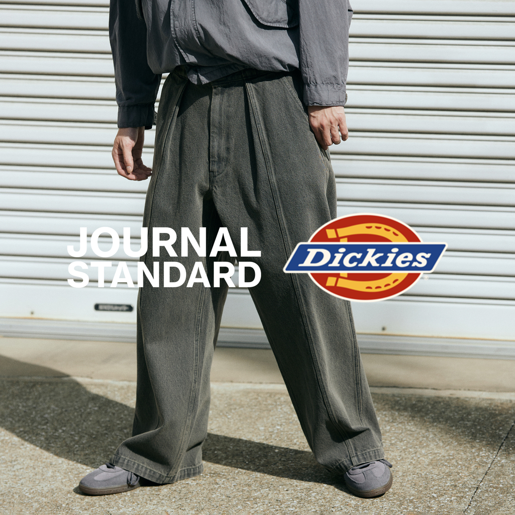 Dickies × JOURNAL STANDARD 2025 SS "ヴァーティカルカット デニムパンツ"が発売 (ジャーナルスタンダード ディッキーズ)