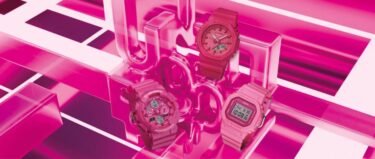 G-SHOCKから内に秘めた強さを引き出す「パワーピンク」をテーマしたモデルが2025年 2/7 発売 (Gショック ジーショック)