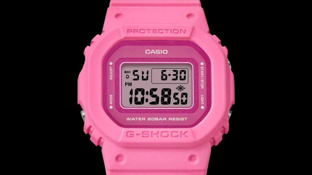 G-SHOCKから内に秘めた強さを引き出す「パワーピンク」をテーマしたモデルが2025年 2/7 発売 (Gショック ジーショック)