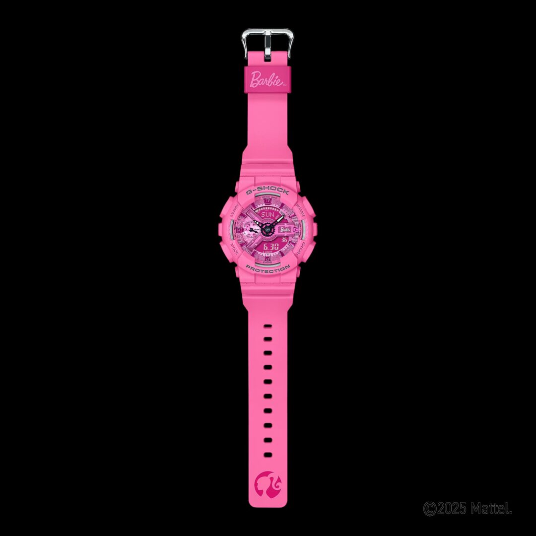 Barbie × G-SHOCK「GMA-S110BE-4AJR」が2025年 2/14 発売 (Gショック ジーショック バービー)