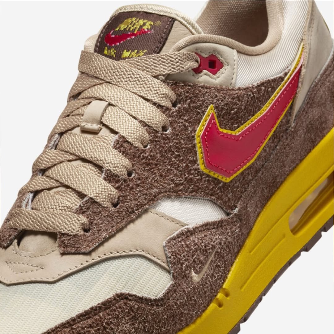 【2025年 春 発売予定】.SWOOSH Exclusive NIKE AIR MAX 1 “Big Head Origins” (ドットスウッシュ ナイキ エア マックス 1 “ビッグヘッドオリジナルス”) [HV5776-200]