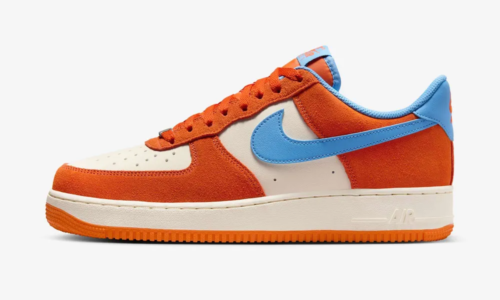 【2025年 発売予定】NIKE AIR FORCE 1 07 LOW “Safety Orange/White/Light Blue” (ナイキ エア フォース 1 ロー “セフティオレンジ/ホワイト/ライトブルー”) [FQ8714-800]