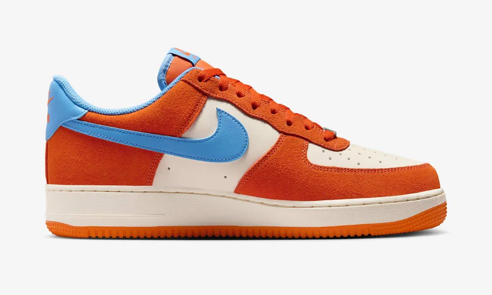 【2025年 発売予定】NIKE AIR FORCE 1 07 LOW “Safety Orange/White/Light Blue” (ナイキ エア フォース 1 ロー “セフティオレンジ/ホワイト/ライトブルー”) [FQ8714-800]