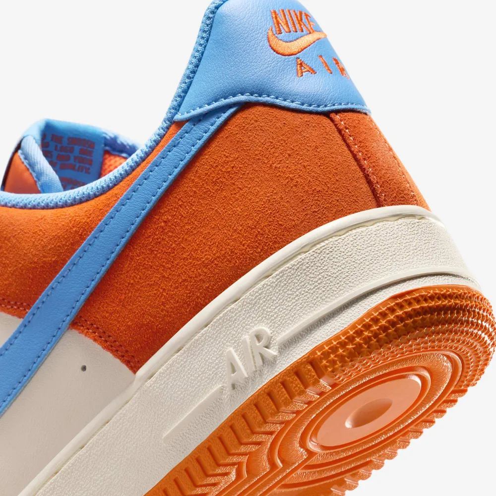 【2025年 発売予定】NIKE AIR FORCE 1 07 LOW “Safety Orange/White/Light Blue” (ナイキ エア フォース 1 ロー “セフティオレンジ/ホワイト/ライトブルー”) [FQ8714-800]