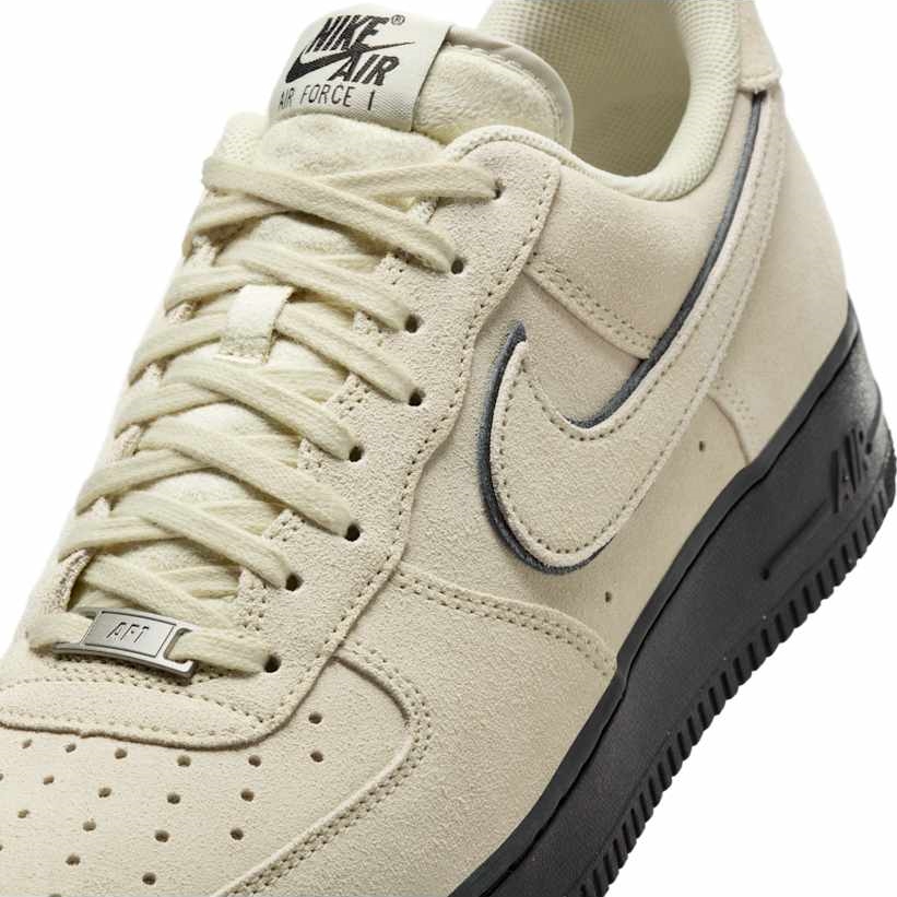 【2025年 夏 発売予定】NIKE AIR FORCE 1 LOW “SUEDE/Light Khaki/Black” (ナイキ エア フォース 1 ロー “スエード/ライトカーキ/ブラック”) [HQ1966-200]