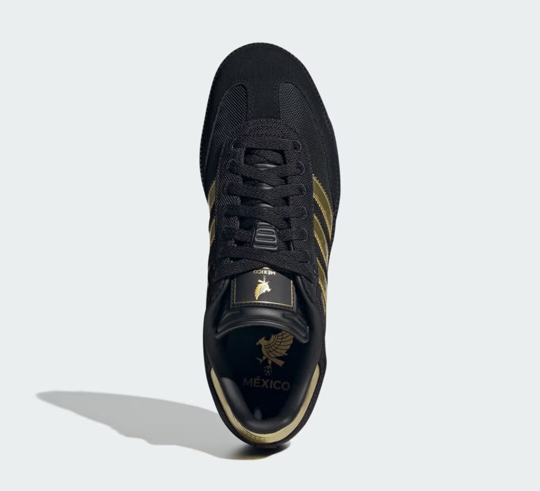 【2025年 発売予定】adidas Originals SAMBA “Mexico/Core Black/Gold Metallic” (ドイツ アディダス オリジナルス サンバ “メキシコ/ブラック/ゴールド”) [JH5656]