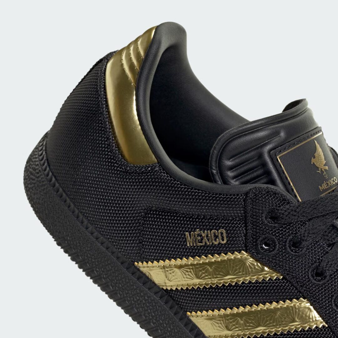 【2025年 発売予定】adidas Originals SAMBA “Mexico/Core Black/Gold Metallic” (ドイツ アディダス オリジナルス サンバ “メキシコ/ブラック/ゴールド”) [JH5656]