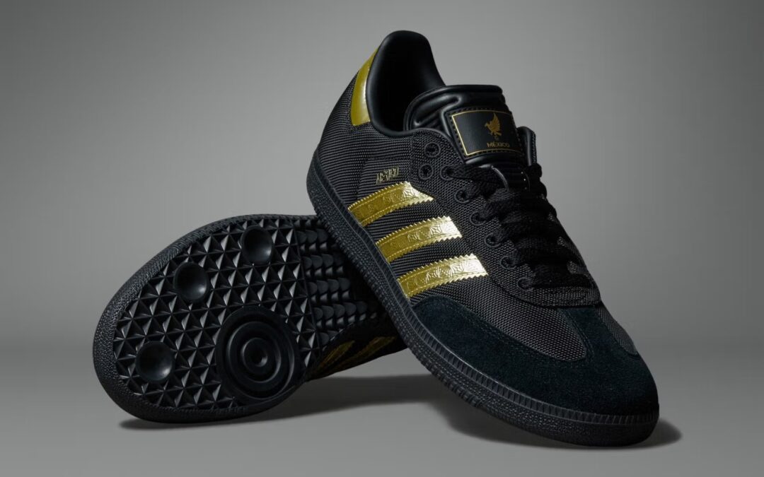 【2025年 発売予定】adidas Originals SAMBA “Mexico/Core Black/Gold Metallic” (ドイツ アディダス オリジナルス サンバ “メキシコ/ブラック/ゴールド”) [JH5656]